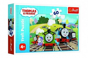 Trefl Puzzle Mašinka Tomáš a kamarádi 60 dílků