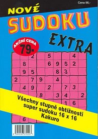 Nové sudoku extra - Všechny stupně obtížnosti super sudoku 16x16 ,Kakuro