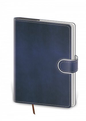 Zápisník - Flip-A5 modro/bílá, tečkovaný