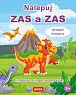 Nalepuj ZAS a ZAS - Dinosauři / Dinosaury - snímatelné / snímateľné samolepky (CZ/SK vydání)