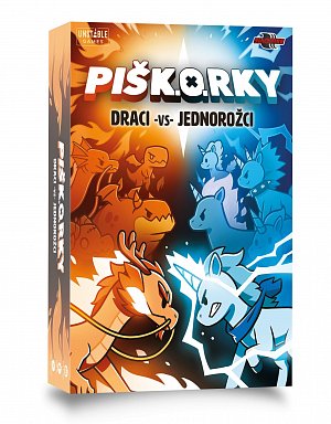 PIŠK.O.RKY: Draci vs Jednorožci - párty hra