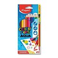 Maped - Pastelky Color´Peps AQUA 12ks + štětec
