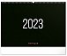 Kalendář 2023 nástěnný: Plánovací Černý, 48 × 33 cm