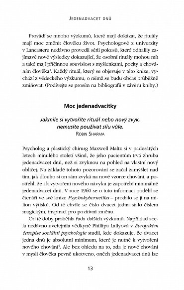 Náhled 21 rituálů vám změní život k lepšímu