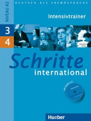Schritte international 3+4: 3+4 Intensivtrainer mit Audio-CD