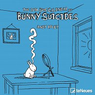 Kalendář Bunny Suicides 2018 (17.5 x 17.5 cm)