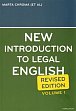 New Introduction to Legal English I. Revised Edition