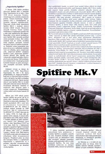 Náhled Spitfire Mk. V - 1.díl
