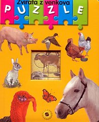 Zvířata z venkova - puzzle