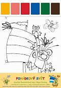 Pohádkový svět - Kreativní omalovánková sada Magic Painting