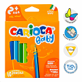 Carioca pastelky trojhranné Baby 2+, 10 ks