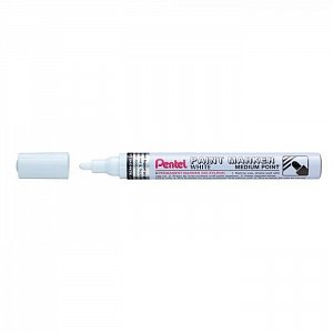Popisovač Pentel Paint Marker MMP10 lakový - bílý 2-4 mm