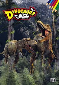 Dinosaurs - Omalovánky A4