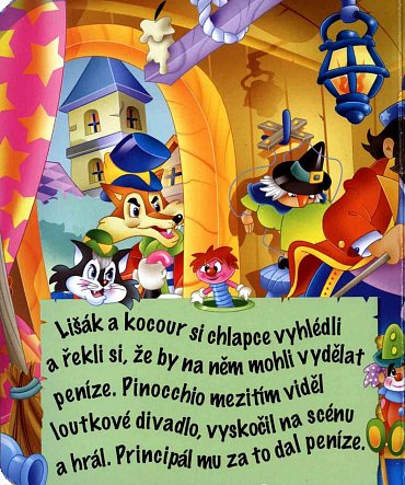 Náhled Skládačková knížka - Pinocchio