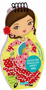Obliekame španielske bábiky INES Maľovanky