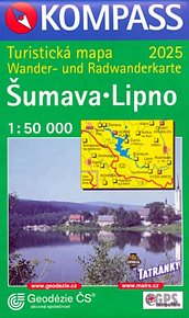 Šumava - Lipno 1:50 000 (tur.mapa)