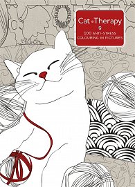 Cat Therapy: A Colouring Book for Adults