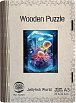 Dřevěné puzzle/Jellyfish World A3