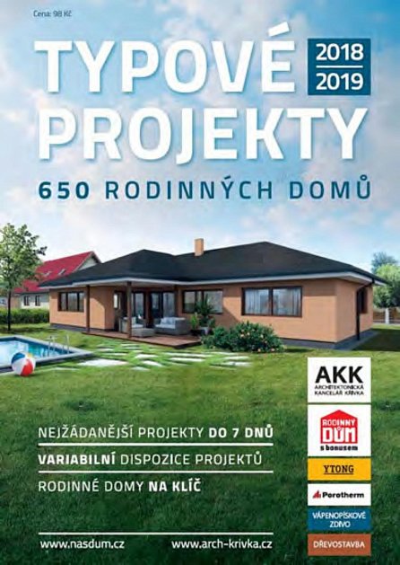 Náhled Typové projekty 2018/2019 - 650 Rodinných domů