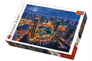Trefl Puzzle Světla Dubaje / 2000 dílků