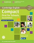Compact First for Schools Student´s Book without Answers with CD-ROM withTestbank