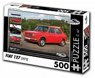 Retro auta Puzzle č. 67 - FIAT 127 (1973) - 500 dílků