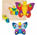Goki Puzzle Motýl, vícevrstvé