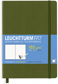 Skicář LEUCHTTURM1917 (zelený)