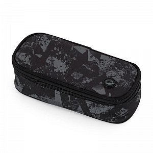 Bagmaster studentský penál NOMAD 25 B – černo-šedý