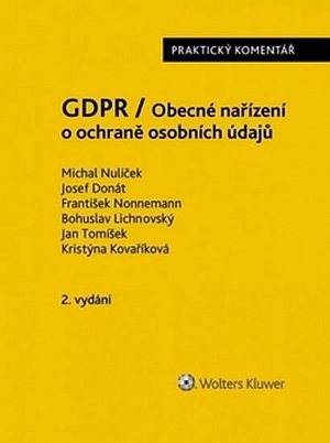 GDPR/Obecné nařízení o ochraně osobních údajů