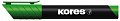 Kores K-MARKER Permanentní popisovač, kulatý hrot 3 mm, zelený