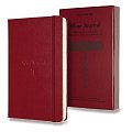 Zápisník Moleskine Passion Wine Journal - tvrdé desky - L, vínový
