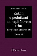 Zákon o podnikání na kapitálovém trhu - Komentář