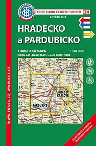 Hradecko, Pardubicko/KČT 24 1:50T Turistická mapa
