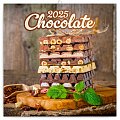 Kalendář 2025 poznámkový: Čokoláda - voňavý, 30 × 30 cm