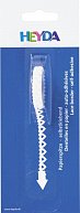 HEYDA Samolepicí papírová krajka - srdíčka 8 mm x 2 m
