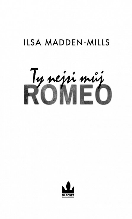 Náhled Ty nejsi můj Romeo