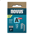 Novus tenké, drátové sponky typ A, 53 F/12 mm, Super Hard, 800 ks