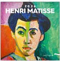 NOTIQUE Poznámkový kalendář Henri Matisse 2026, 30 x 30 cm