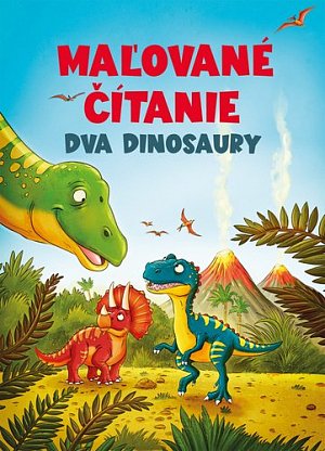 Maľované čítanie Dva dinosaury