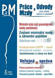 PaM 2/2022 Minimální mzda zvýší pracovněprávní nároky zaměstnanců - Valorizace rent – 1. leden 2022