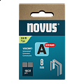 Novus tenké, drátové sponky typ A, 53 F/8 mm, Super Hard, 1800 ks