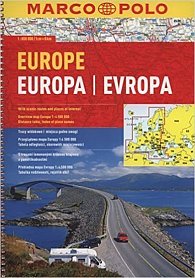 Evropa-Europa/atlas-spirála MD 1:800