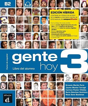 Gente Hoy 3 (B2) – Edición híbrida Libro del alumno + Campus (12 meses)