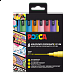 Posca sada popisovačů PC-3M, 0,9 - 1,3 mm, třpytivé barvy (8 ks)