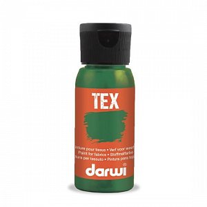 DARWI TEX barva na textil - Zelená moos 50 ml