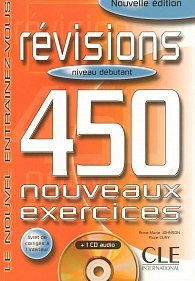 Révisions 450 exercices Débutant A1/A2 Livre + corrigés + CD audio