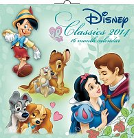 Kalendář 2014 - W. Disney Classics - nástěnný poznámkový (ČES, SLO, MAĎ, ANG)