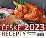 Kalendář 2023 České recepty, stolní, týdenní, 148 x 125 mm