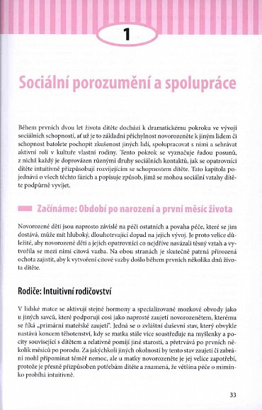 Náhled Psychologie malých dětí - Jak mezilidské vztahy podporují  vývoj dítěte od narození do dvou let věku